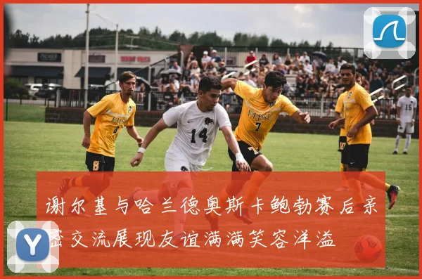 谢尔基与哈兰德奥斯卡鲍勃赛后亲密交流展现友谊满满笑容洋溢